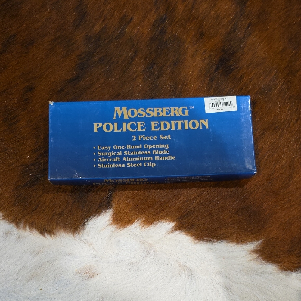 Mossberg Police Edition 2-Piece Knife Set NIB